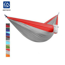 wholesale colorful portable leisure ways folding nylon camping hammock